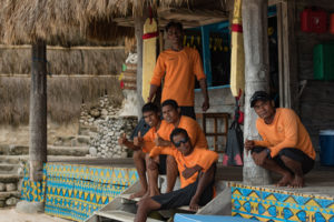 the Nihi Sumba Boathouse crew