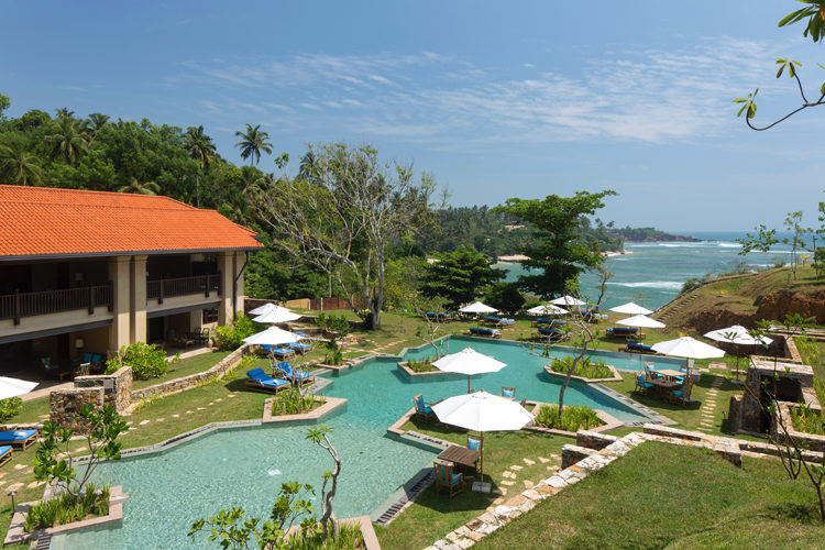 Cape Weligama cove pool and suites