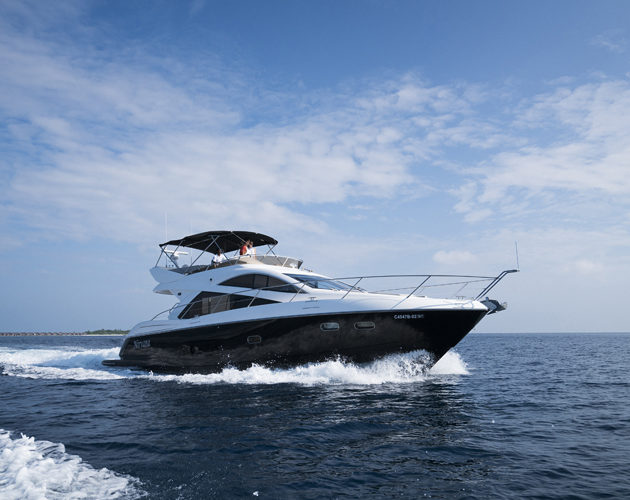 Naladhu's luxury yacht