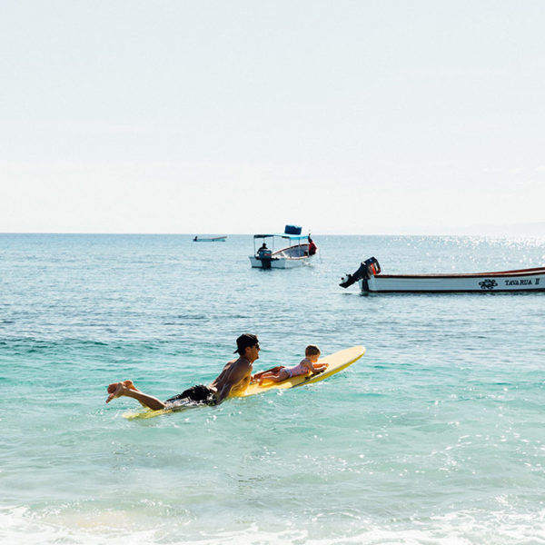 Surfing at Tavarua Island Resort Fiji ideal for your next family surf holiday