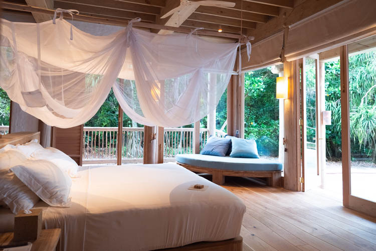 Wayfarers Atlas Soneva Fushi Maldives villa 37 bedroom. The perfect family-friendly or group surf holiday destination