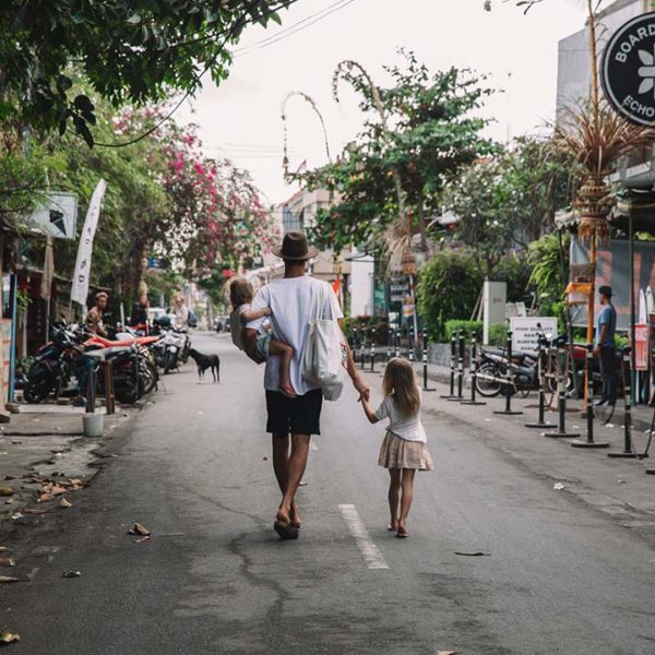 Explore Canggu, one of the best family surf vaction destinations