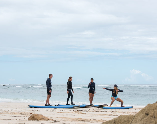 learn to surf at Nihi Sumba with tropic surf