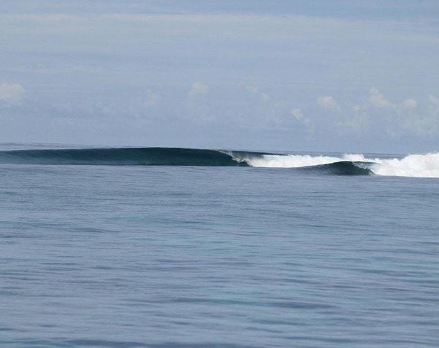 Surfing at Qamea Resort and Spa Fiji