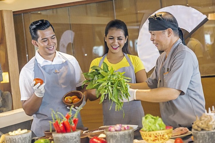 spice spoons cooking school at Anantara Uluwatu, just one of the activities to enjoy on your surf trip