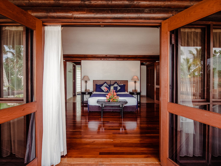 Interior of Two Bedroom Beach front Villa at Sinalei Reef Resort and Spa Samoa