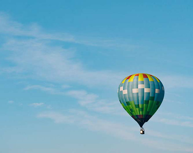 Hot Air Ballooning near Halcyon House