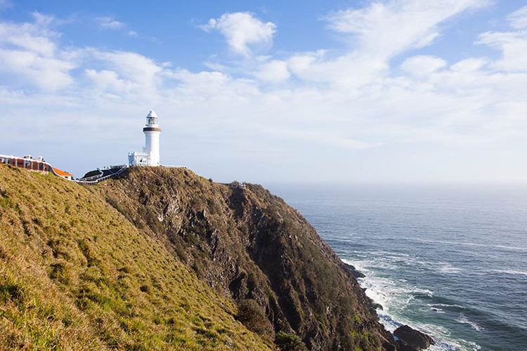 Byron Bay Lighthouse 40 minutes from Halcyon House