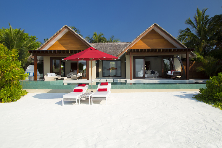 Exterior of Beach Pavilion at Niyama Private Islands Maldives