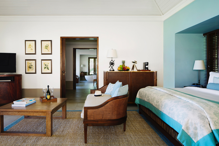Ocean Villa bedroom at Cape Weligama