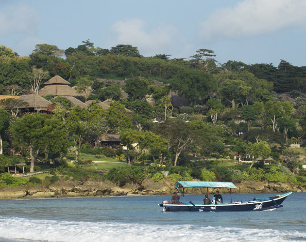 Tropic Surf boat transfers to surround surf breaks - Four Seasons Jimbaran Bay Bali
