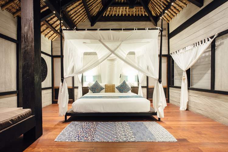 Suarga Padang Padang Wantilan Villas ocean deluxe bedroom